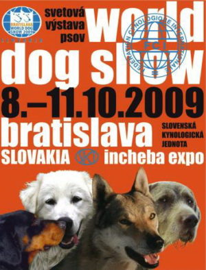 world dog show poster