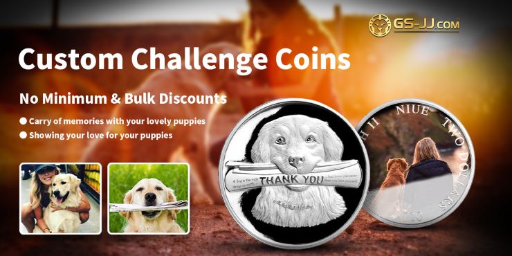 dalmatian custom challenge coins